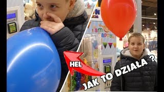 Mówię po Helu. Balony z Helem | ROBSON TEST