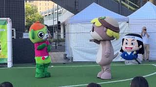 しながわ夢さん橋②☆ご当地キャラサッカー大会☆