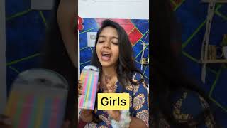 Scene girls vs soup boys😂 | Enna Enna soldran paarunga | #ytshorts #missmiracle