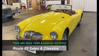 1960 MG MGA 1600 CC10452 For Sale $38,990