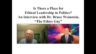 Is There a Place for Ethical Leadership in Politics?