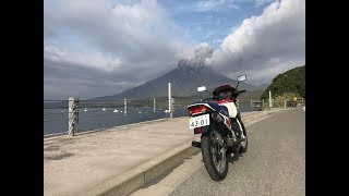 2018年12月1日　ＭＶＸ２５０Ｆで桜島を一周しました。