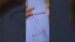 sketch transition # mishi art and craft #artform #craftwork # please subscribe to my channel # short