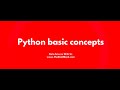 Type,String, Index-Reverse Index in Python | Part 1 | Python for Data Science Interview