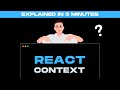 Explained in the fastest way: React Context API