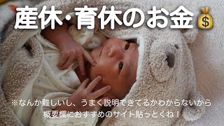 【産休と育休】めっちゃザックリ。もらえるお金の話※概要欄絶対見て！