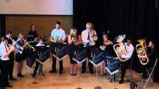 Sapphire Brass play Walking on sunshine 2015