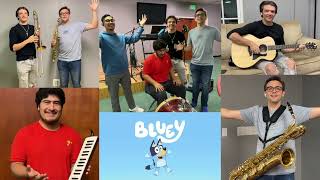 Bluey Theme Song on Real Instruments!