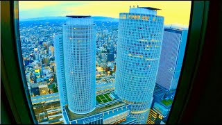 Sky Promenade Midland Square Nagoya // Sky Observatory Deck// ASMR [4K] Walking Tour...