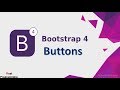 Bootstrap 4  Buttons Tutorial  In Hindi