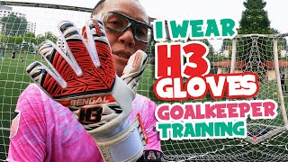 Goalkeeper Training in H3 Gloves - 15 Oct 2023