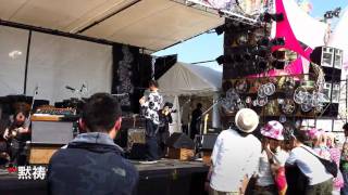 渚音楽祭 2011 春 大阪　黙祷