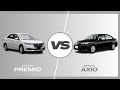 Toyota Premio Vs  Toyota Axio