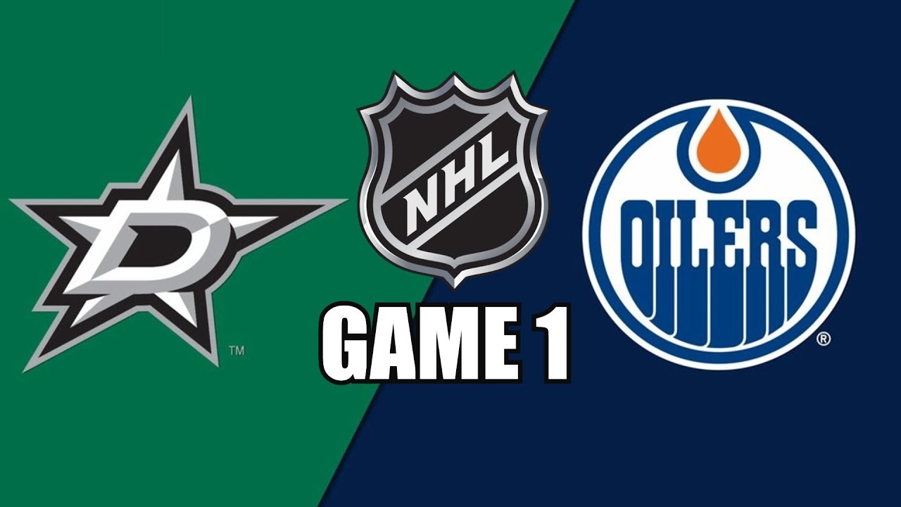 Edmonton Oilers Vs Dallas Stars GAME 1 W/Superbman - NHL PLAYOFFS - YouTube