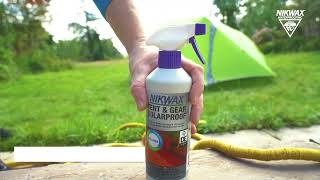 How to Apply Nikwax Tent \u0026 Gear SolarProof and SolarWash