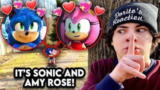 I FOUND SONIC & AMY ROSE IN REAL LIFE!! (SONIC GIRLFRIEND)