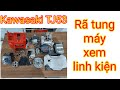 Kawasaki TJ53, Rã máy xem chi tiết linh kiện bên trong.