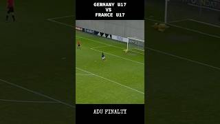 GERMANY U17 VS FRANCE U17 FINAL UEFA CHAMPIONS #shorts