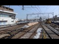 下りホーム拡幅直前の甲子園駅