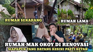 RUMAH MAK OKOY DI BAWAH LEMBAH SUDAH DI RENOVASI,MAKIN BETAH TINGGAL DISANA