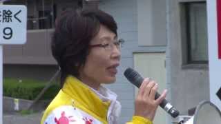 15/04/07 街頭演説 こばやし祥子 名古屋市会候補（名東区）