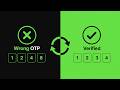 Build OTP Verification UI with HTML CSS & JavaScript 🔐 | Animated OTP Form Project for Beginners