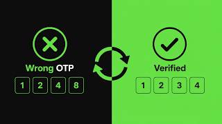 Build OTP Verification UI with HTML CSS & JavaScript 🔐 | Animated OTP Form Project for Beginners