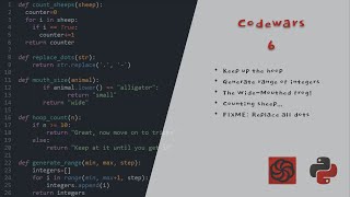 Python Codewars #6