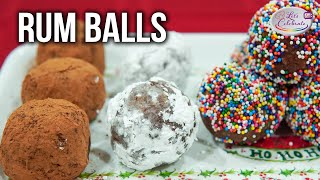 How to Make Rum Balls | No Bake Adult Holiday Treat