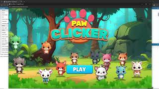 Paw Clicker || Construct 3 Game Template || Source code