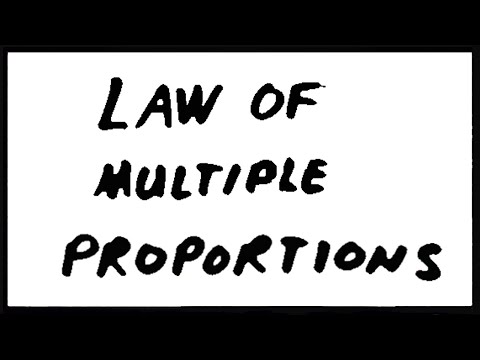 Which of the following represents law of multiple proportion?