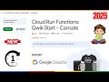 Cloud Run Functions: Qwik Start - Console | GSP081
