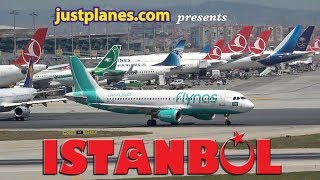 Plane Spotting ISTANBUL - Amazing Airline Variety!