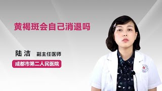 黄褐斑会自己消退吗 陆洁 成都市第二人民医院