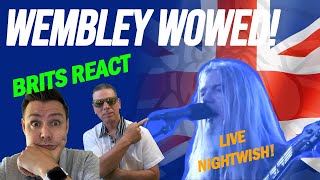 Nightwish - "While your lips are still red" WEMBLEY LIVE(BRITS REACTION!)