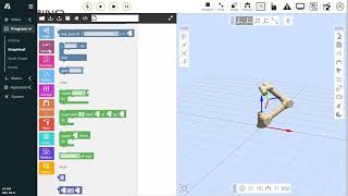 FR Robot basic operations of Graphical Programming