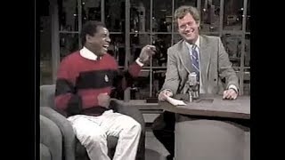 John Witherspoon on Letterman, 1987, 1988, and 1991