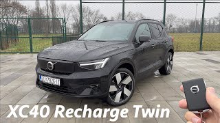 Volvo XC40 Recharge Twin 2023 In-depth Review in 4K (charging, range, infotainment,...)