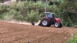 上村ファームMassey Ferguson 1797Sugano Vertical harrowsスガノバーチカルハロー