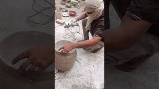 Garden Fiberglass Flower Pot Mold Making Process