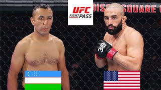 DAXSHAT JANG UFC! Mashrabjon Ruziboev VS Jared Gordon Машрабджон Рузибоев | Джаред Гордон12.02.2025