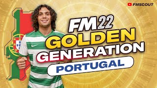 Meet Portugal's GOLDEN Generation in 2030 According to FM22