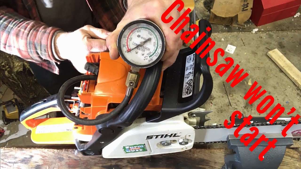 How To Fix A Chainsaw That Won T Start Youtube