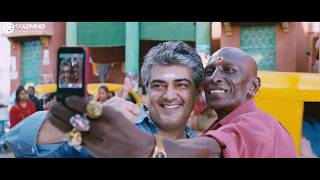 comedy scence dubbed in hindi movie vedalam./ Ajith Kumar, Shruti Haasan, Lakshmi Menon, Ashwin 1