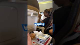 Girl Gets Caught Vaping On Plane 😳