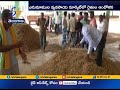 groundnut farmers protest against leaves to enumamula market warangal