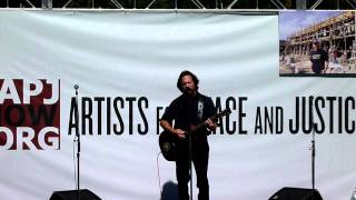 Eddie Vedder - Trouble @ Artists for Peace Party Toronto - 09-10-11