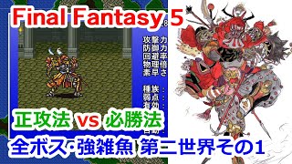 【FF5】全ボス・強雑魚解説(第二世界編1)【SFC版】