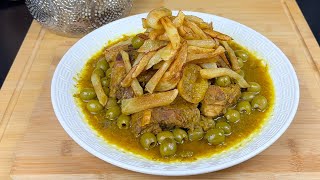 DÉLICIEUX TAJINE DE VEAU AUX OLIVES ET AU CITRON CONFIT 🫒🍋 RECETTE MAROCAINE 🇲🇦 RAMADAN 2023 🌙