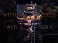 Withered Freddy Vs Withered Foxy & Babs Vs Laura #fnaf #typhoon #hurricane #debate #shorts